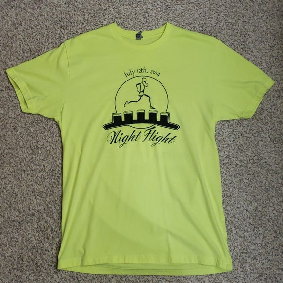 Next Level Apparel Shirts Highland Brewing Company Night Flight